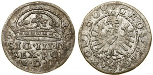 Poland, grosz, 1608, Kraków