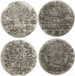 Poland, set: 2 x penny, 1623, 1624, Krakow
