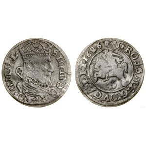 Polska, grosz, 1626, Wilno