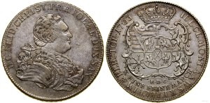 Poland, thaler, 1763 EDC, Leipzig