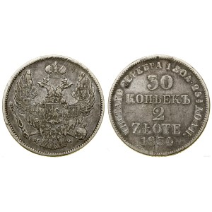 Polska, 30 kopiejek = 2 złote, 1834 MW, Warszawa