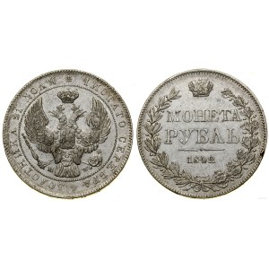 Polska, rubel, 1842 MW, Warszawa