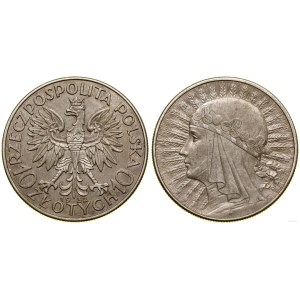 Polska, 10 złotych, 1932, Anglia