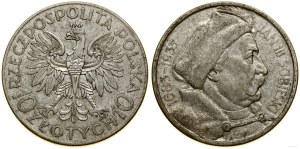 Poland, 10 zloty, 1933, Warsaw