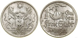 Poland, 1 guilder, 1923, Utrecht