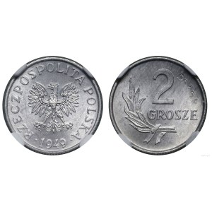 Polska, 2 grosze, 1949, Warszawa