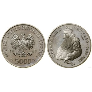 Polska, 5.000 złotych, 1989, Warszawa
