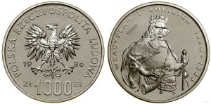 Poland, 1,000 zloty, 1986, Warsaw