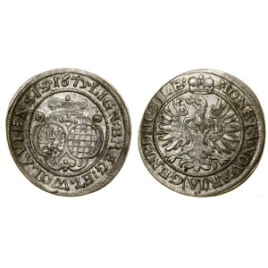 Śląsk, 6 krajcarów, 1673, Brzeg