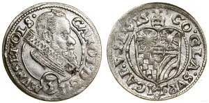 Silesia, 3 krajcary, 1615, Olesnica