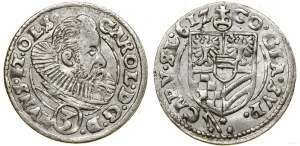 Silesia, 3 krajcary, 1612, Olesnica