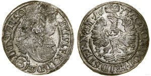 Silesia, 3 krajcary, 1677 S - P, Olesnica