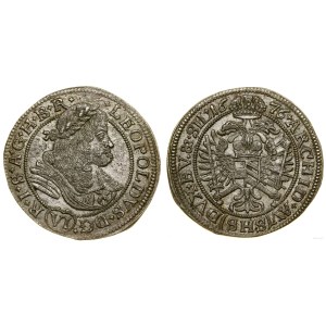 Śląsk, 6 krajcarów, 1676, Wrocław