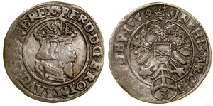 Austria, 3 krajcars, 1559, Vienna