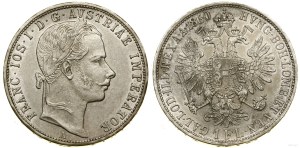 Austria, 1 florin, 1860 A, Vienna