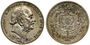 Montenegro, 1 perpera, 1914, Paris