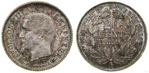 France, 20 centimes, 1859 A
