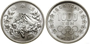 Japan, 1,000 yen, 1964, Osaka