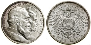 Germany, 2 marks, 1906, Karlsruhe