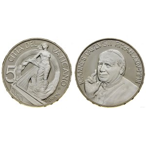 Watykan (Państwo Kościelne), 5 euro, 2002 R, Rzym