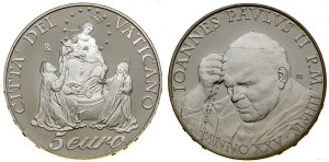 Vatican City (Church State), €5, 2003, Rome.