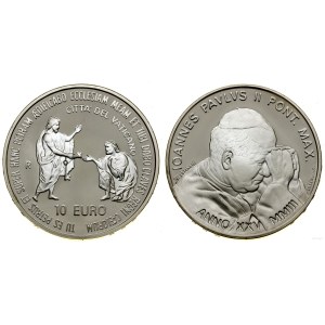 Watykan (Państwo Kościelne), 10 euro, 2003 R, Rzym