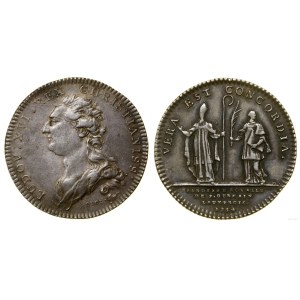 Francja, żeton, 1734