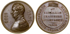 France, token, 1830