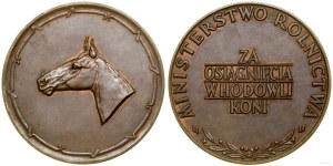 Poland, For Achievements in Horse Breeding, 1981, Warsaw.