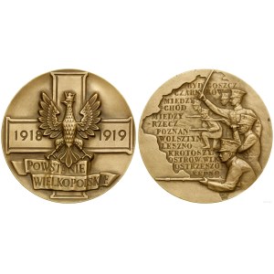 Polska, medal na pamiątkę Powstania Wielkopolskiego, 1982, Warszawa