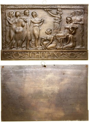 Poland, Frederic Chopin plaque, Schrobenhausen