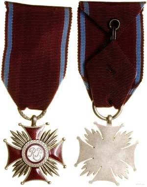 Poland, Silver Cross of Merit with award, 1939, Warsaw