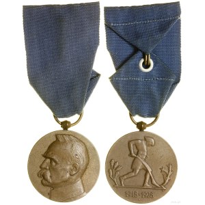 Polska, Medal Dziesięciolecia Odzyskania Niepodległości, 1928, Warszawa