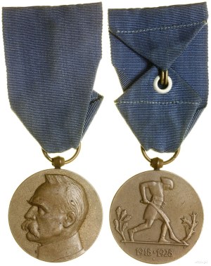 Poland, Medal of the Tenth Anniversary of Regaining Independence, 1928, Warsaw