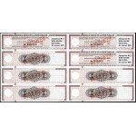 Italy. Crediop Specimen attachment for 15.000 DM 1993