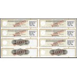 Sweden. Swedbank Specimen attachment for 2.000 DM 1991