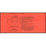 Portugal. Concert Ticket Specimen 1990