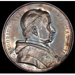 Vatican. 1832 Medal Struck on Thin Silver