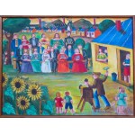 Paweł WRÓBEL (1913-1984), Zdjęcie ślubne, 1983