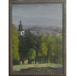 Irena WEISS-ANERI (1889-1981), Pejzaż z okolic Kalwarii Zebrzydowskiej