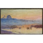 Jan GRUBIANSKI (1874-1945), Foggy Morning.
