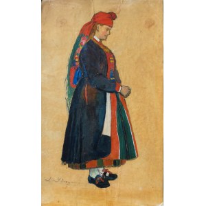 Leonard STROYNOWSKI (1858-1935), Łowiczanka