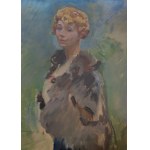 Wojciech KOSSAK (1856-1942), Portret Zofii Jachimeckiej, 1941