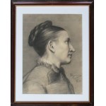 Mieczysław REYZNER (1861-1941), Portret starszej kobiety, 1882