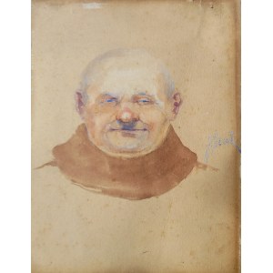 Yaroslav PSTRAK (1878-1916), Study of a Monk.