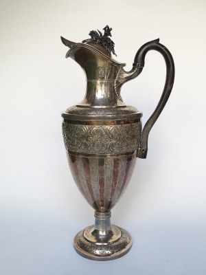Silver jug with the Nalecz coat of arms, ca. 1805