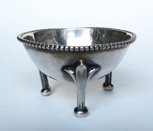 Silver classicist salt cellar, Vienna, 1793