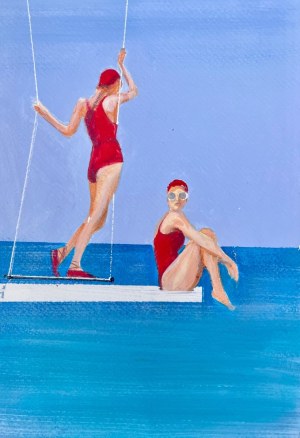 Alicia KAPPA (b. 1973), Swimmers, 2025