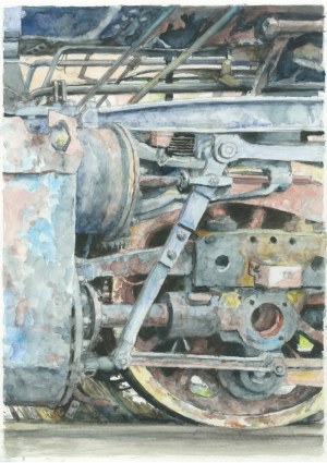 LUKE JACEK (b. 1978), Locomotive 3, 2025