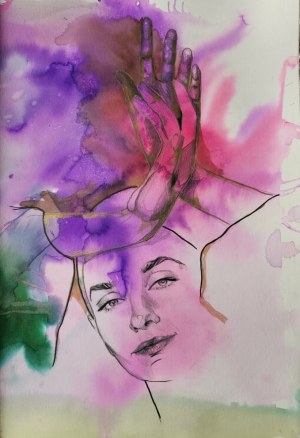 Magda KŁOS (b. 1986), Between Gesture and Silence, 2025